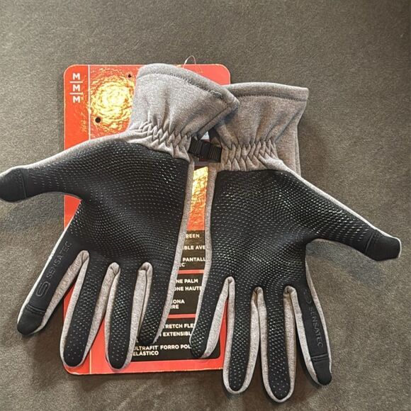 Women’s Head Touchscreen Compatible Outdoor Running Gloves Gray Size Medium NEW - Picture 3 of 6
